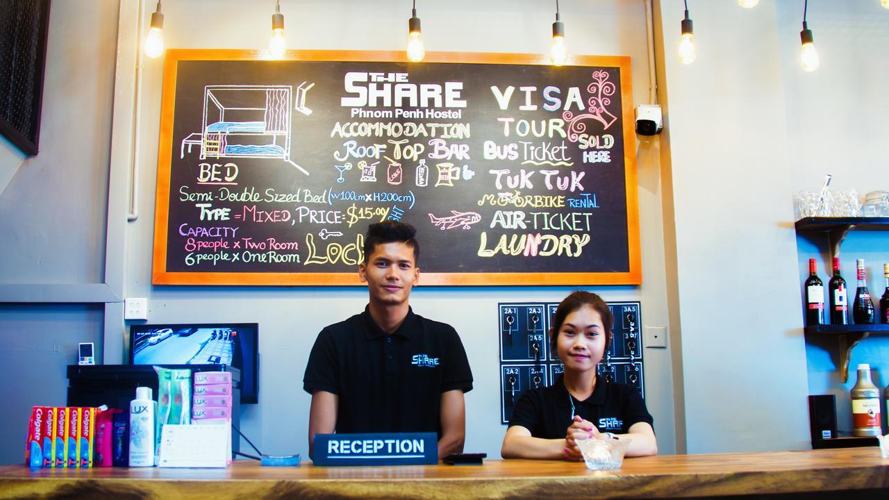 The Share Phnom Penh Hostel 外观 照片